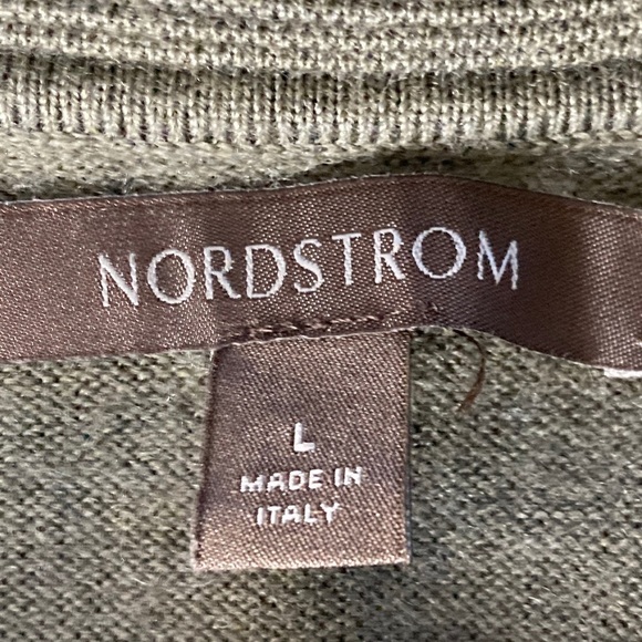 NWOT Nordstrom X Fine Merlino Wool Sweater Sz Large - Picture 5 of 7